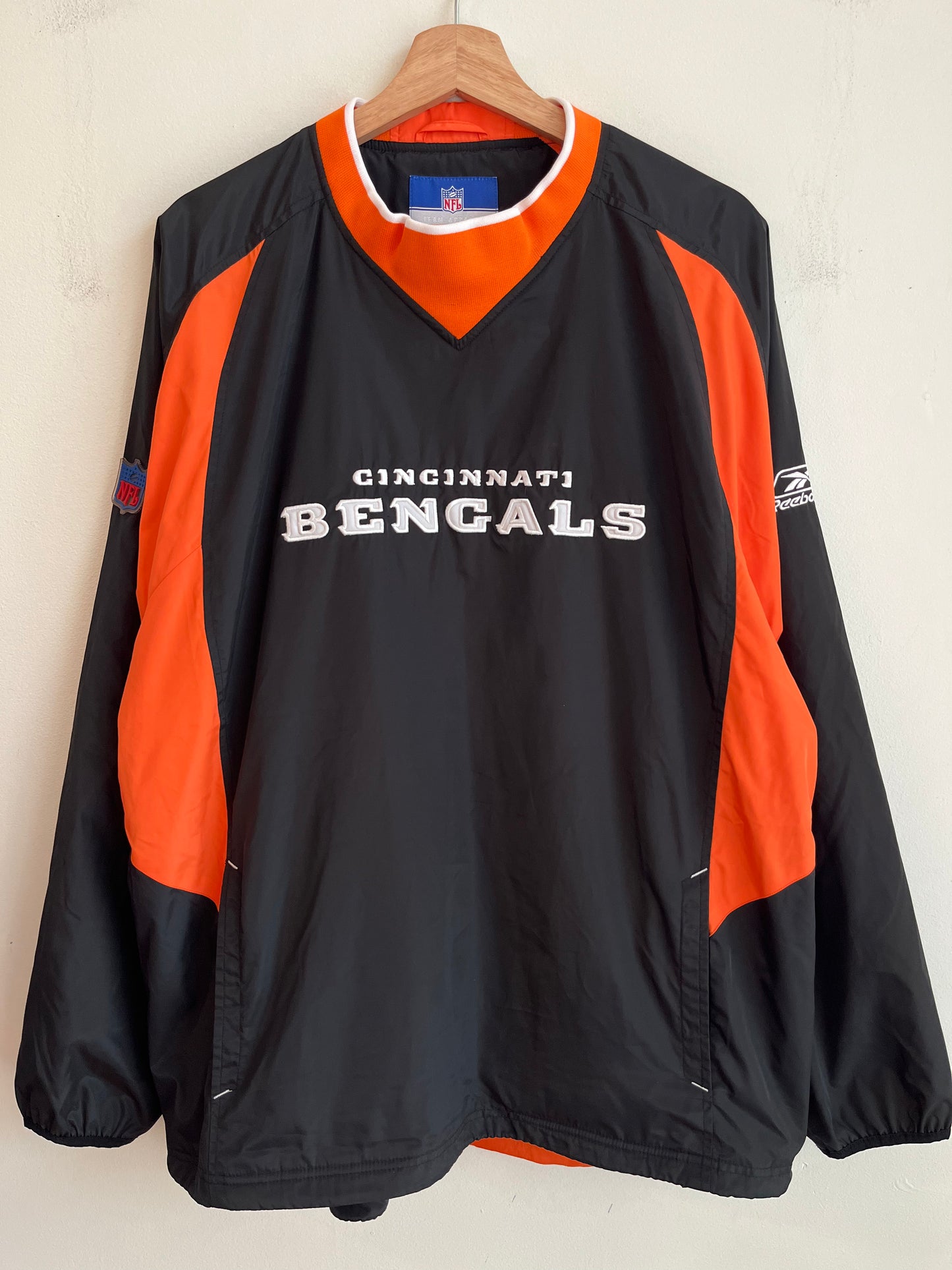 00s Cincinnati Bengals NFL Team Apparel Windbreaker (L)