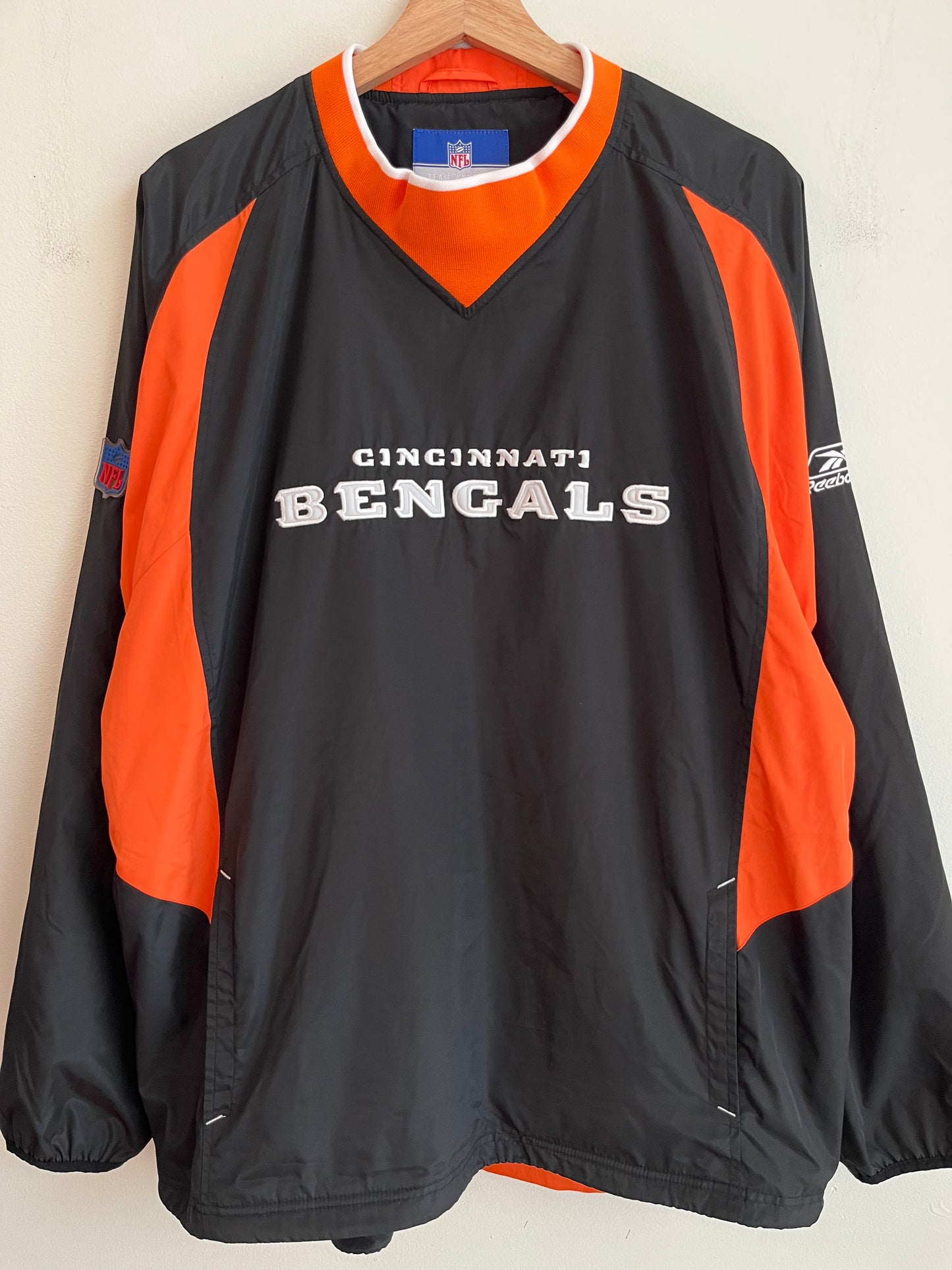 00s Cincinnati Bengals NFL Team Apparel Windbreaker (L)