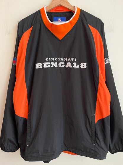 00s Cincinnati Bengals NFL Team Apparel Windbreaker (L)