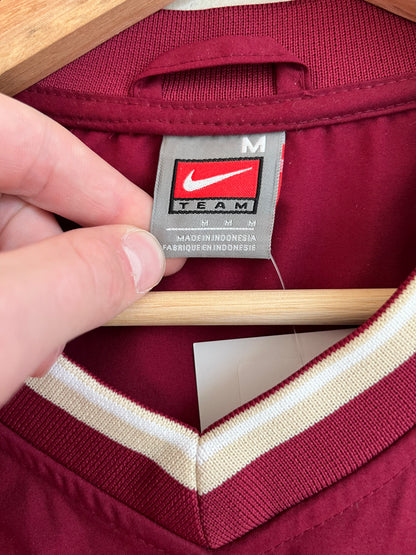 00s Florida State University Nike Center Swoosh Windbreaker (M)
