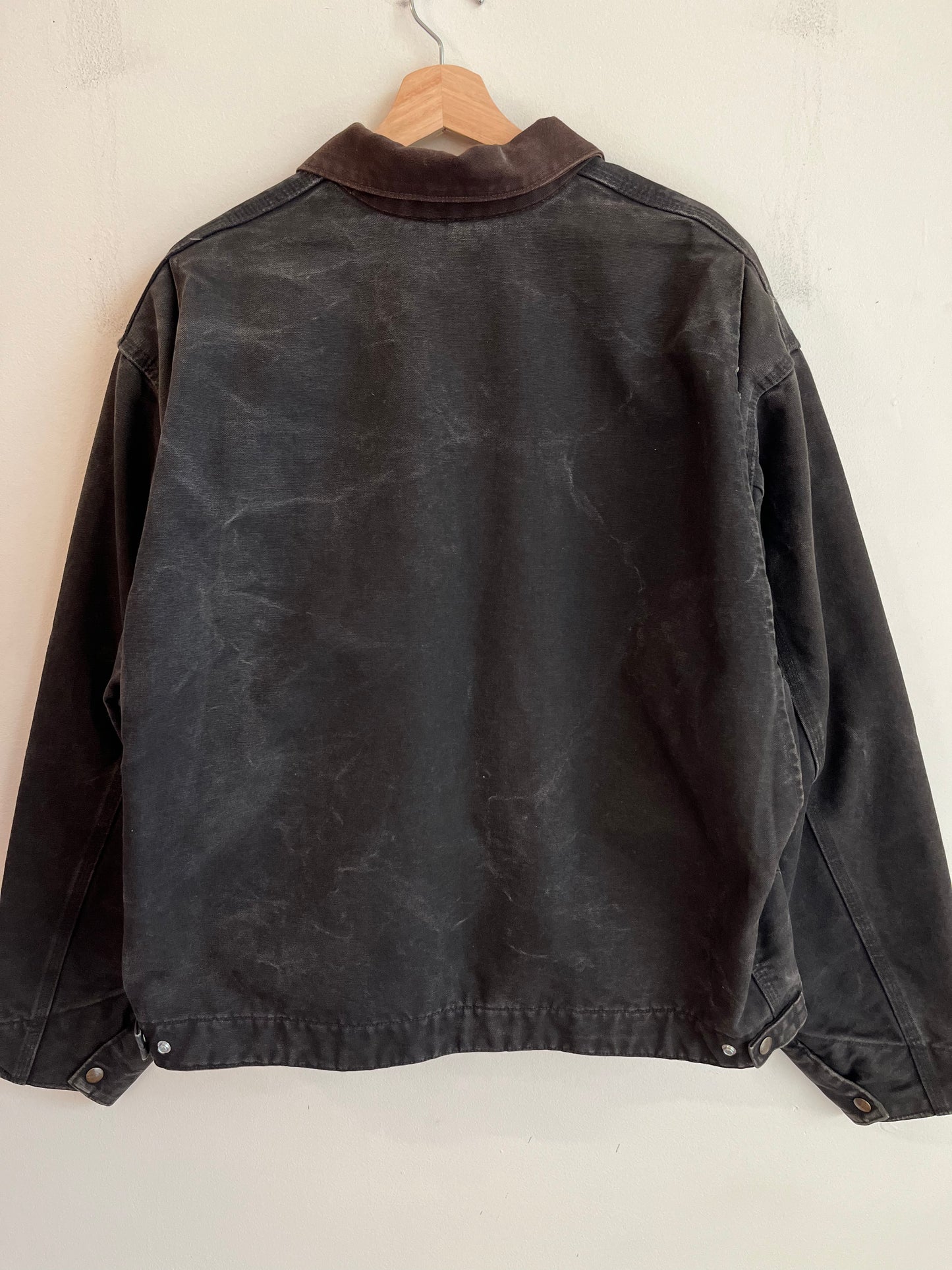 2009 Carhartt Detroit J67 Faded Black Carhartt Jacket (XXL)