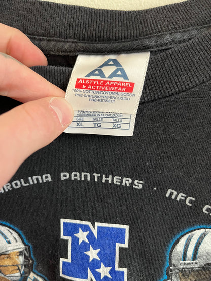 2003 Carolina Panthers Delhomme & Peppers Long Sleeve Shirt (XL)
