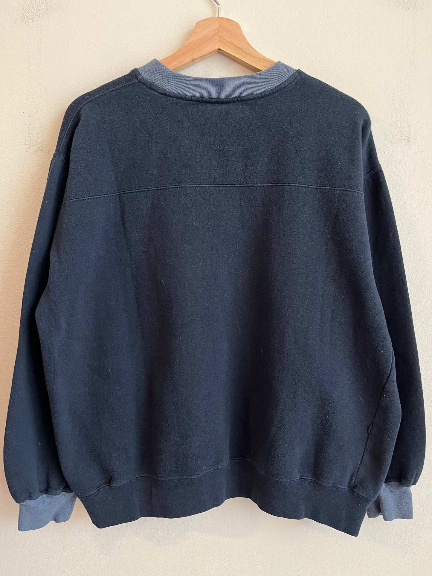 00s Seattle Seahawks Navy Crewneck (L)