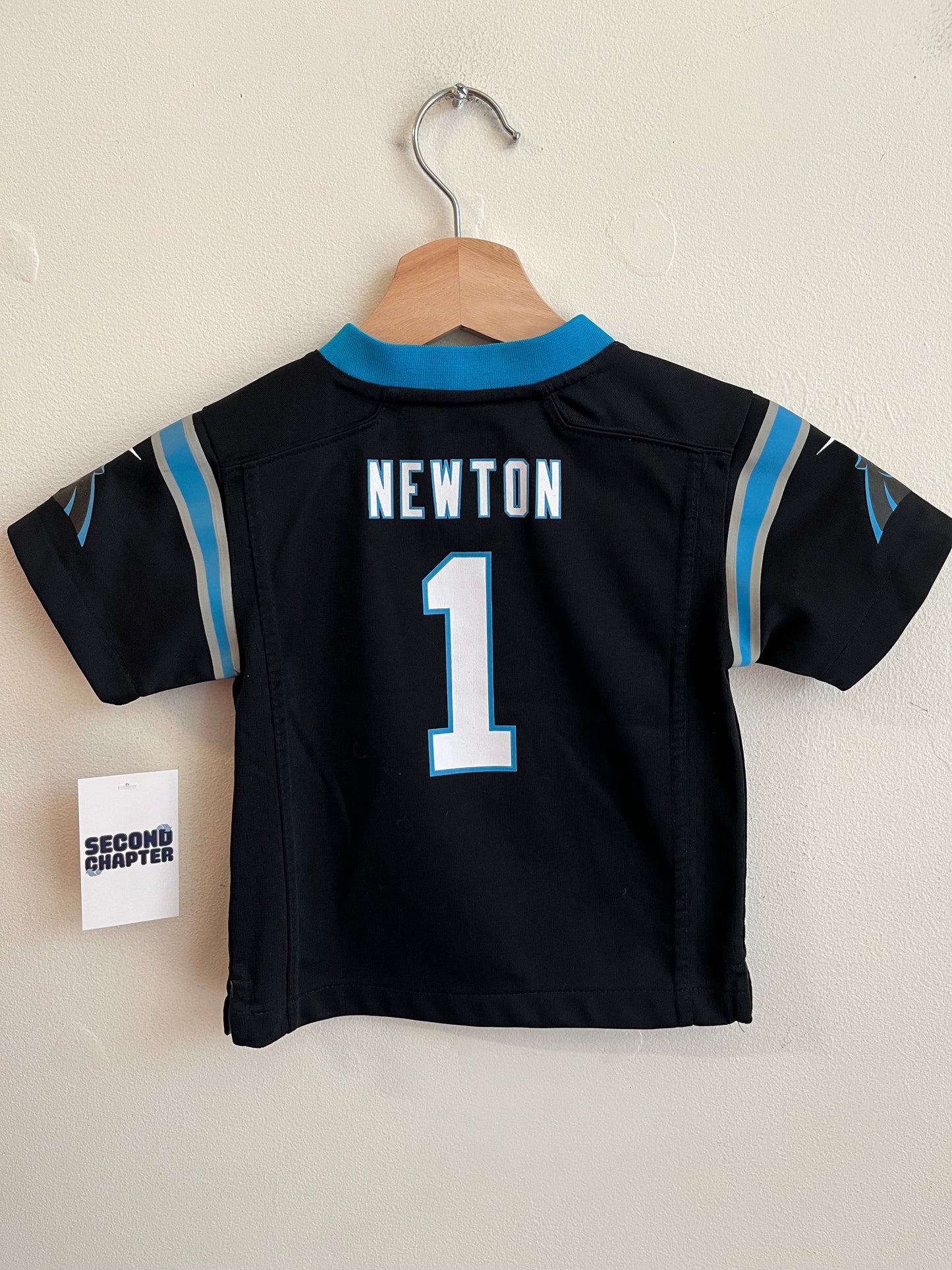 2015 Carolina Panthers Cam Newton Nike Home Jersey (24m)