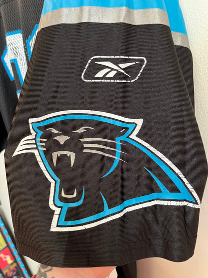 00s Carolina Panthers Jonathan Stewart Cracked Jersey (XXL)