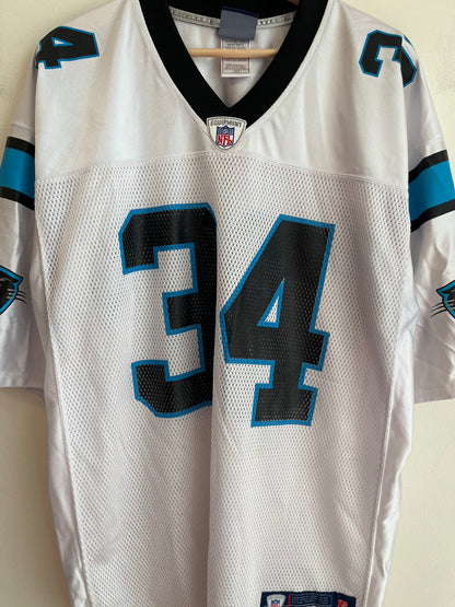 00s Carolina Panthers DeAngelo Williams Reebok Away Jersey (L)