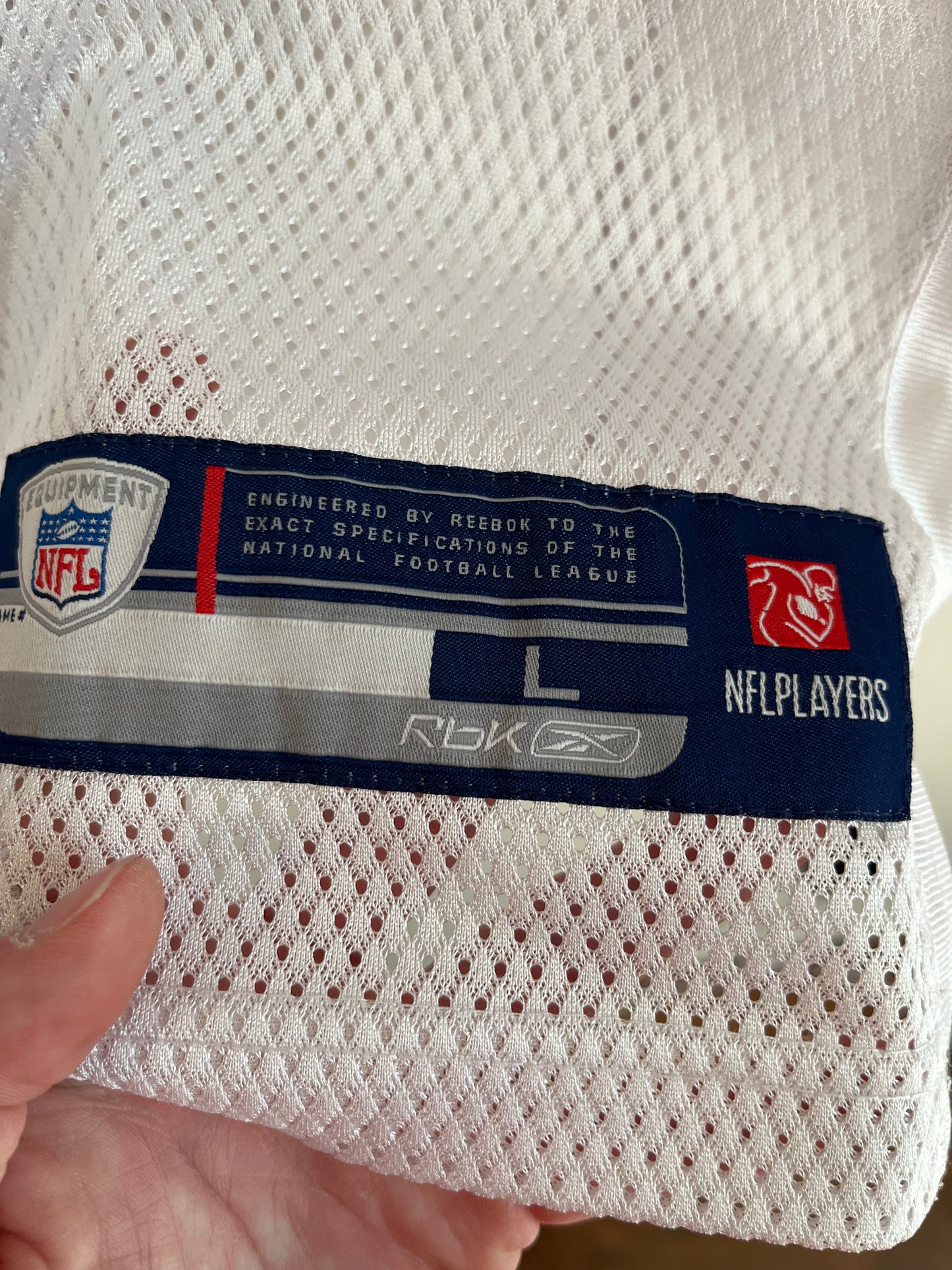 00s Carolina Panthers DeAngelo Williams Reebok Away Jersey (L)