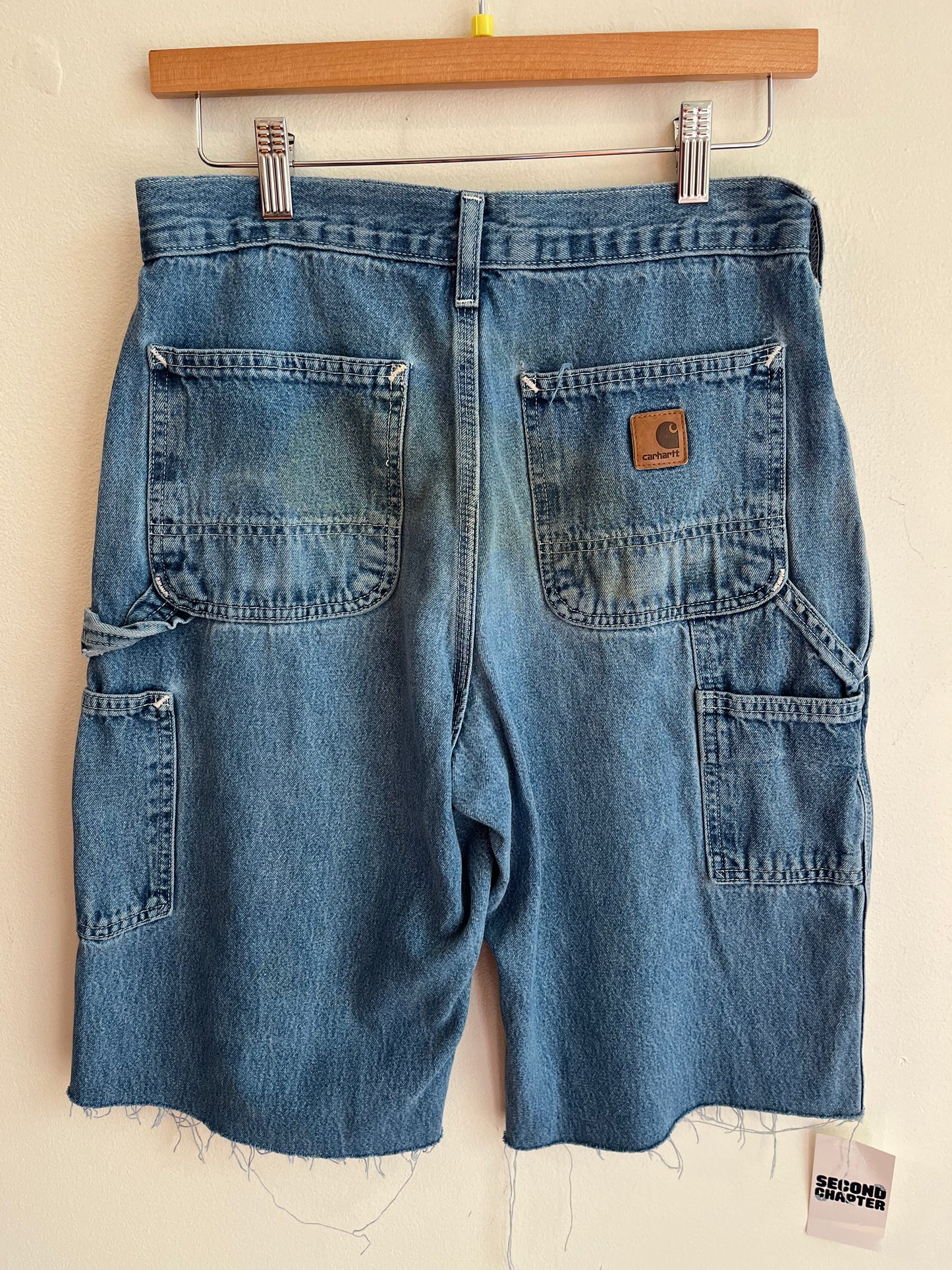 00s Carhartt Faded Carpenter Shorts (28)