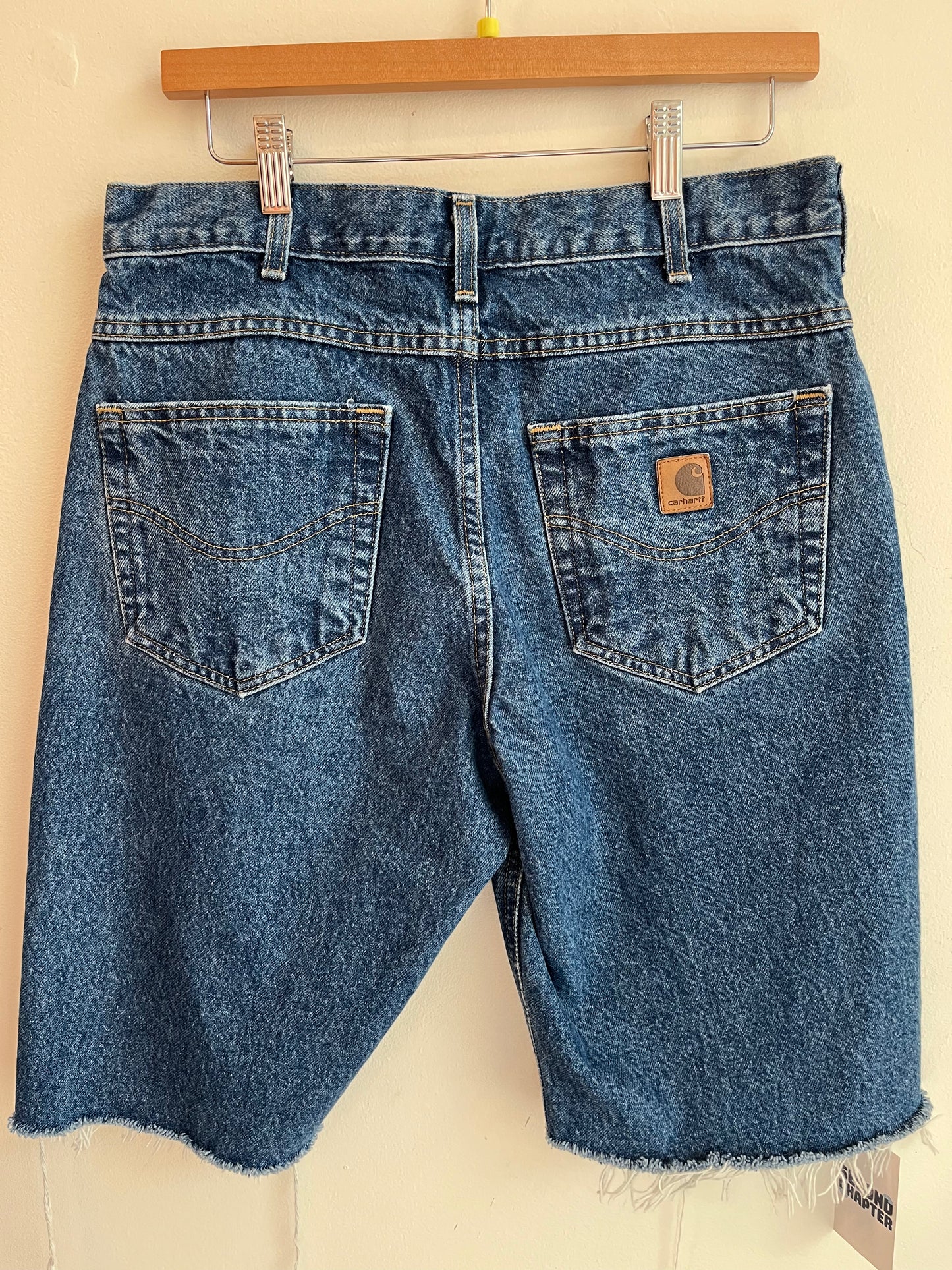 2010 Carhartt Dark Wash Shorts (32)