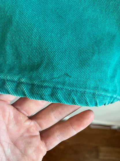 90s Levi's 560 Teal Shorts (28)