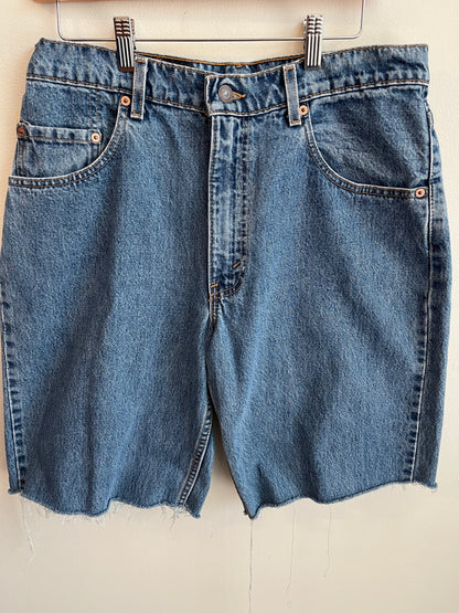 1997 Levi’s 560 Blue Shorts (33)