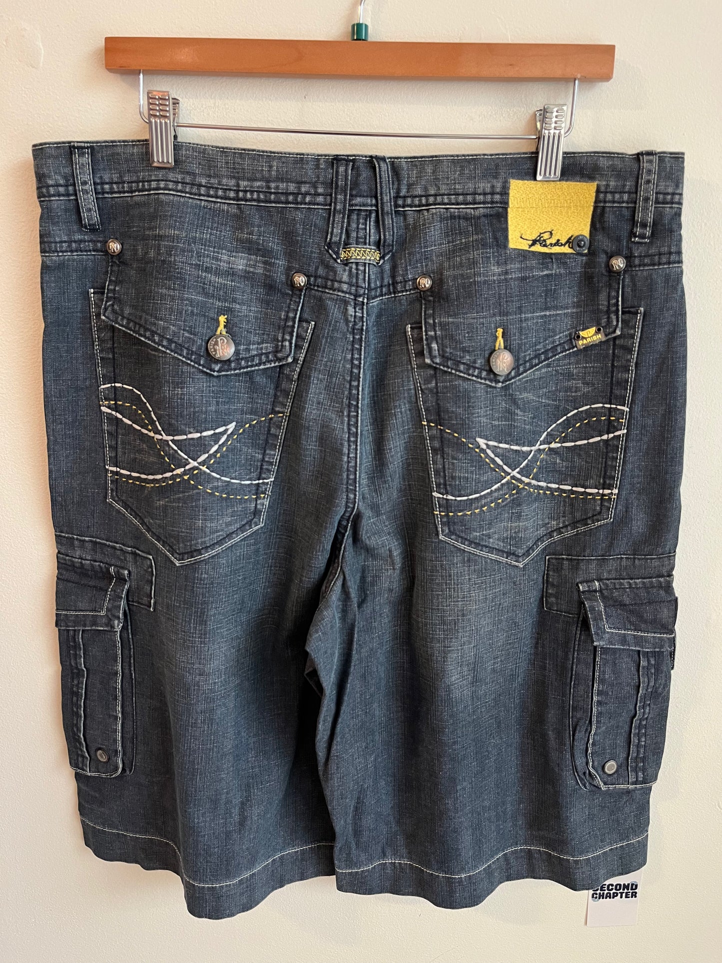 00s Parish Nation Baggy Cargo Shorts (34)