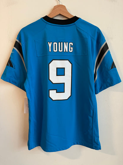 2022 Carolina Panthers Bryce Young Nike Blue Jersey (Youth XL)