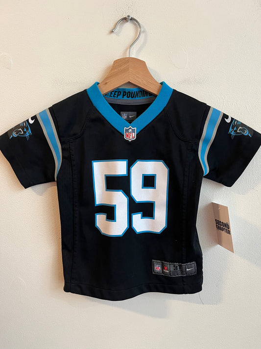 2015 Carolina Panthers Luke Kuechly Toddler Nike Home Jersey (3T)