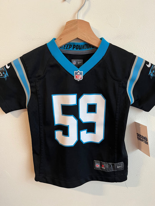 2015 Carolina Panthers Luke Kuechly Toddler Nike Home Jersey (3T)
