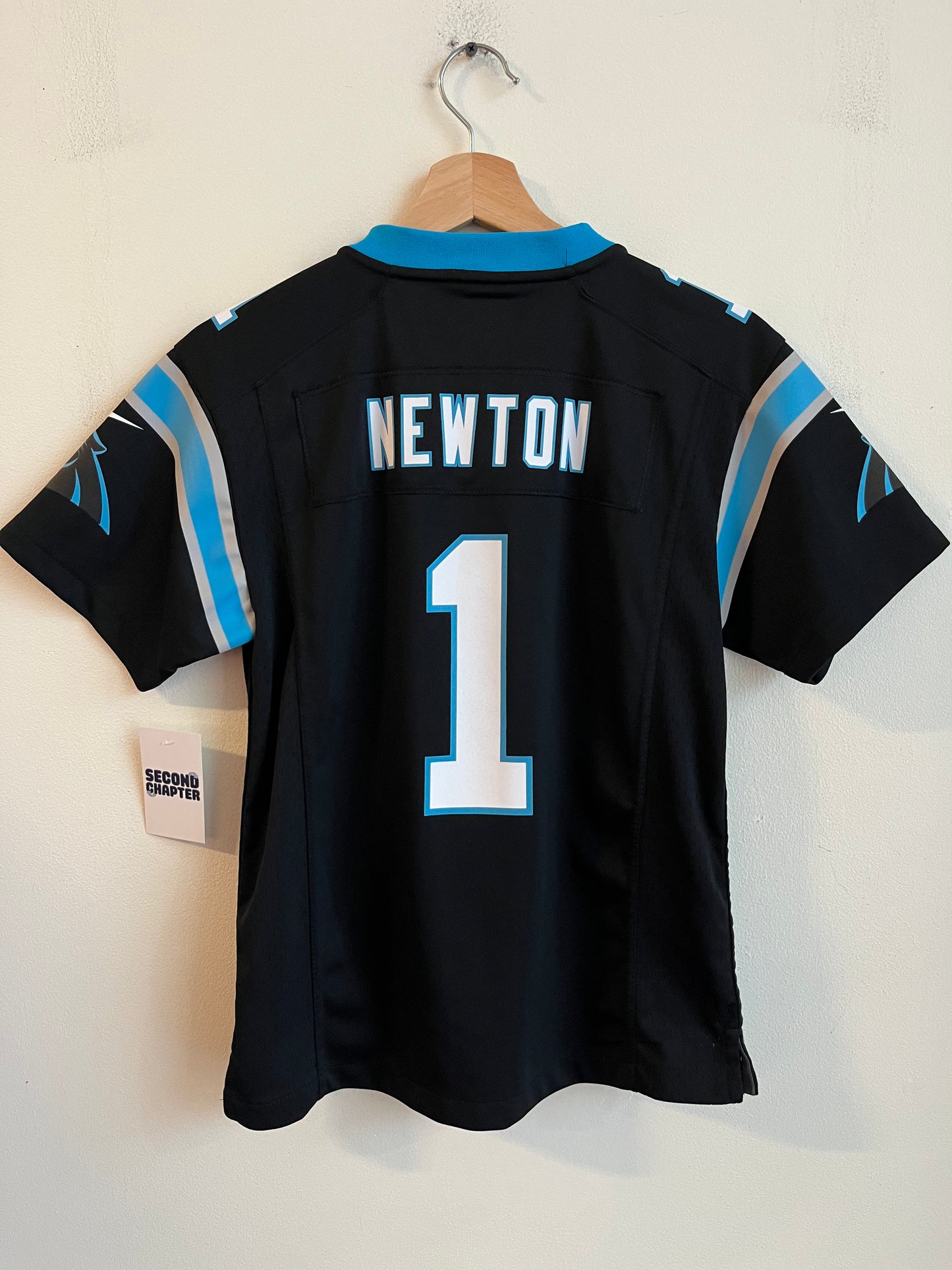 2016 Carolina Panthers Cam Newton Nike Home Jersey (Youth M)