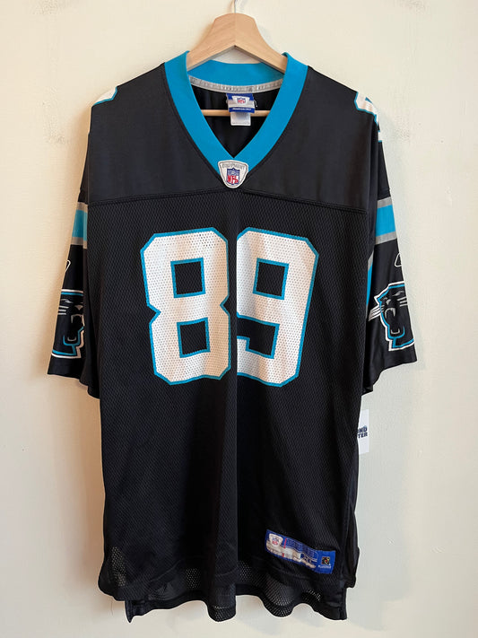 00s Carolina Panthers Steve Smith Reebok Home Jersey (XL)
