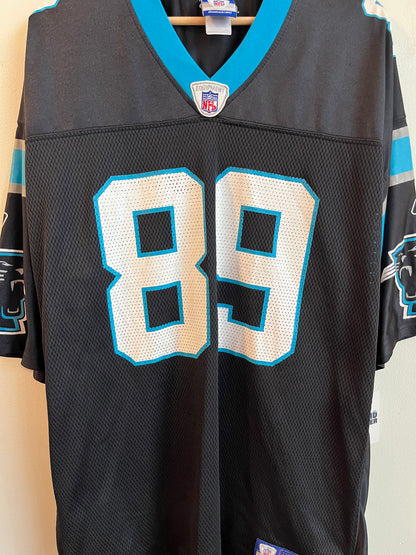00s Carolina Panthers Steve Smith Reebok Home Jersey (XL)