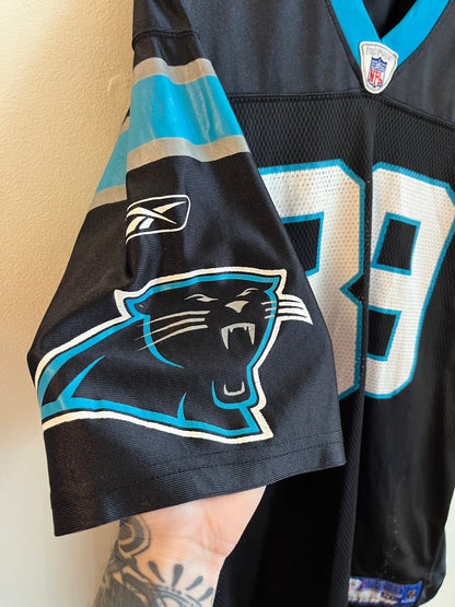 00s Carolina Panthers Steve Smith Reebok Home Jersey (XL)