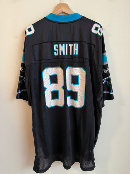 00s Carolina Panthers Steve Smith Reebok Home Jersey (XL)