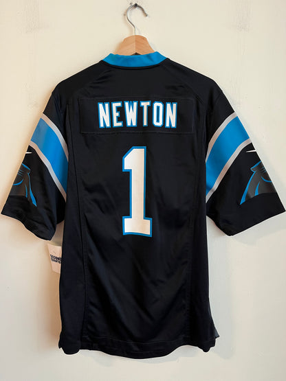 2013 Carolina Panthers Cam Newton Nike Home Jersey (M)