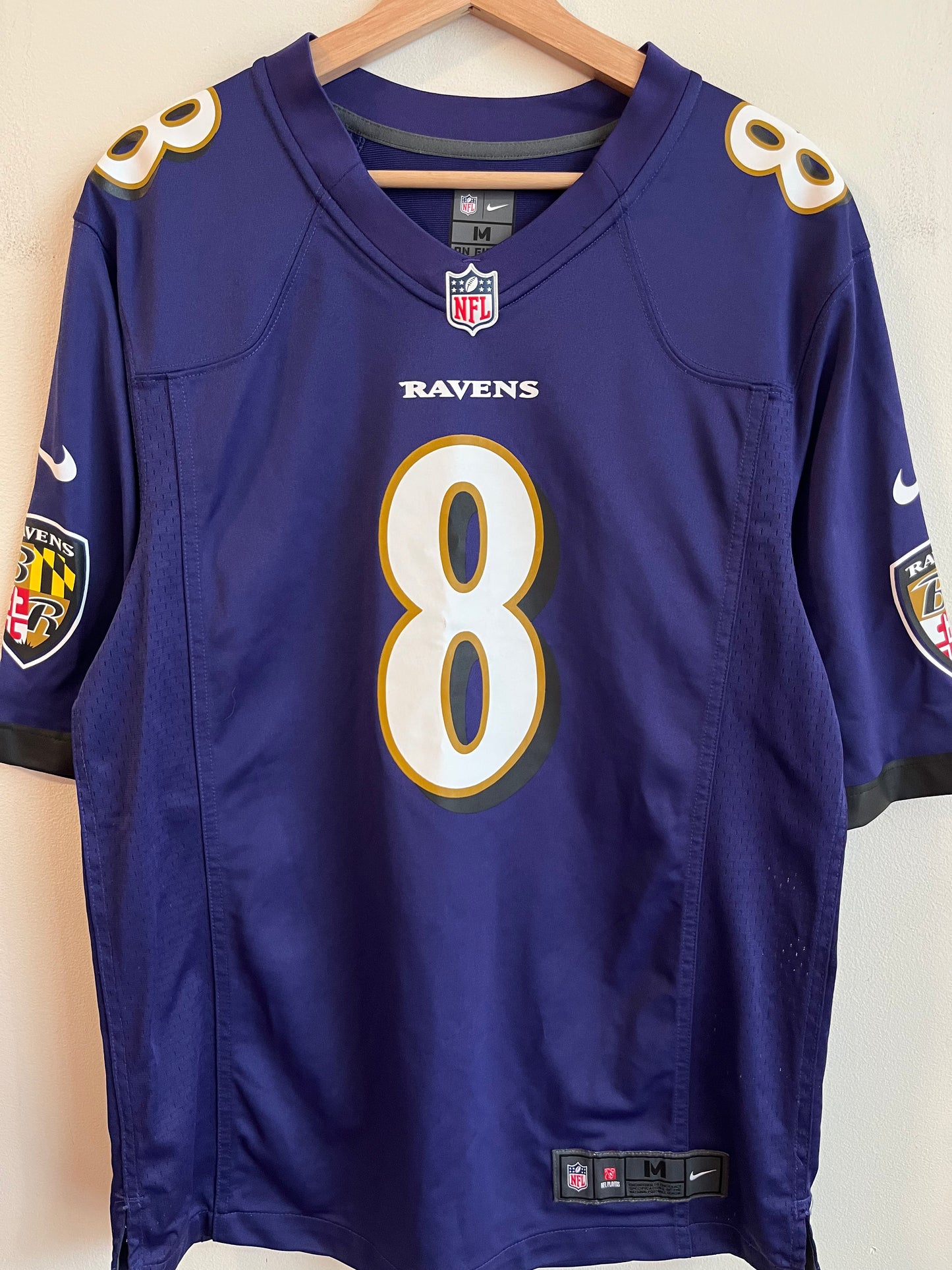 2019 Baltimore Ravens Lamar Jackson Nike Purple Jersey (M)