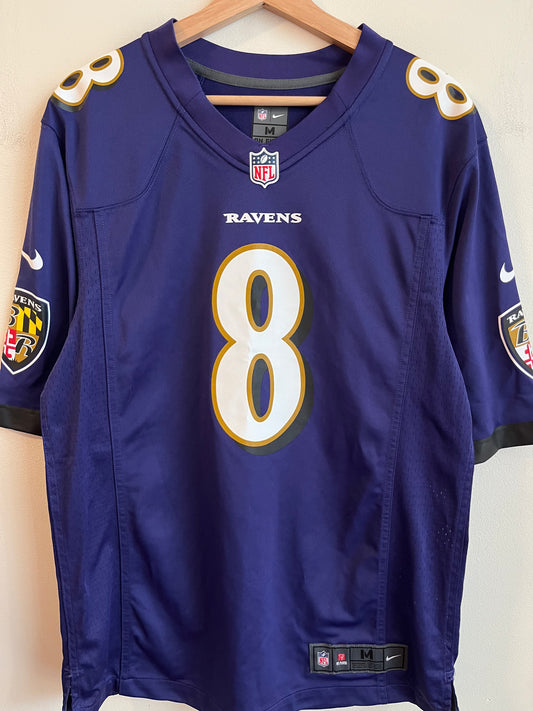 2019 Baltimore Ravens Lamar Jackson Nike Purple Jersey (M)