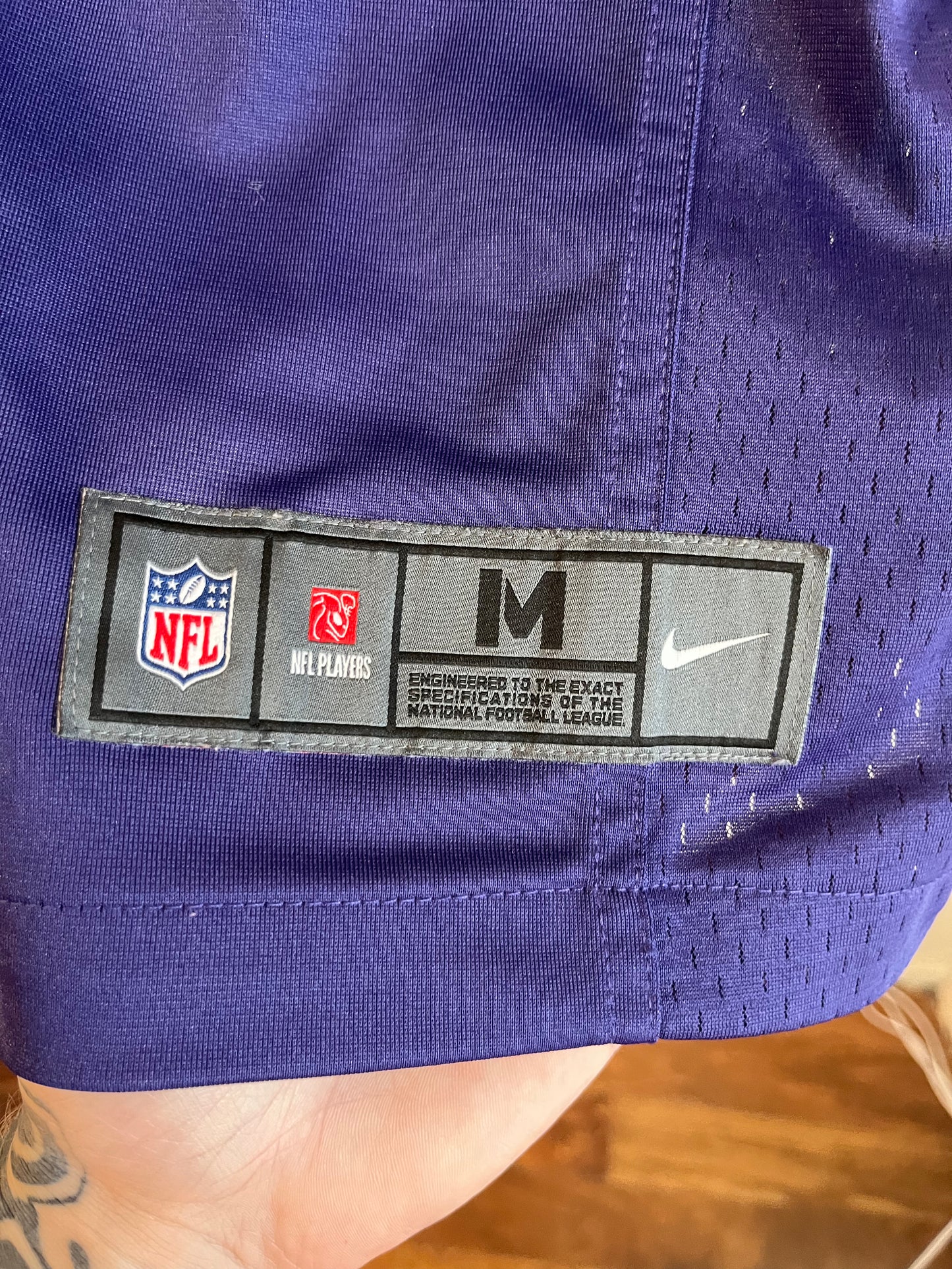 2019 Baltimore Ravens Lamar Jackson Nike Purple Jersey (M)