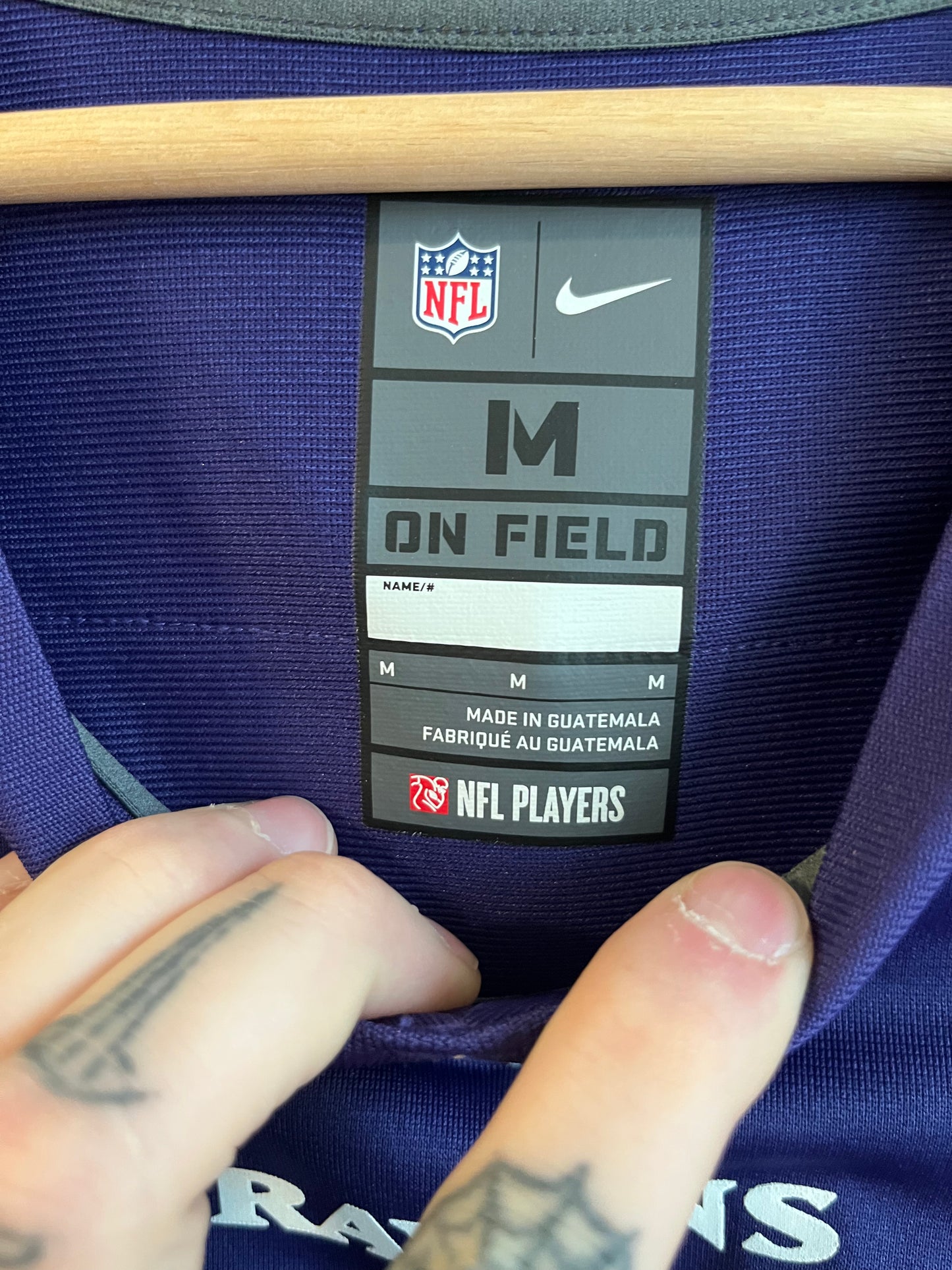 2019 Baltimore Ravens Lamar Jackson Nike Purple Jersey (M)