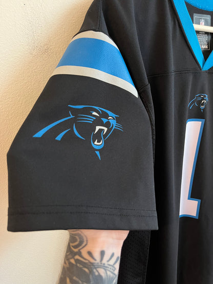 2010s Carolina Panthers Cam Newton NFL Players Jersey (Youth XL)