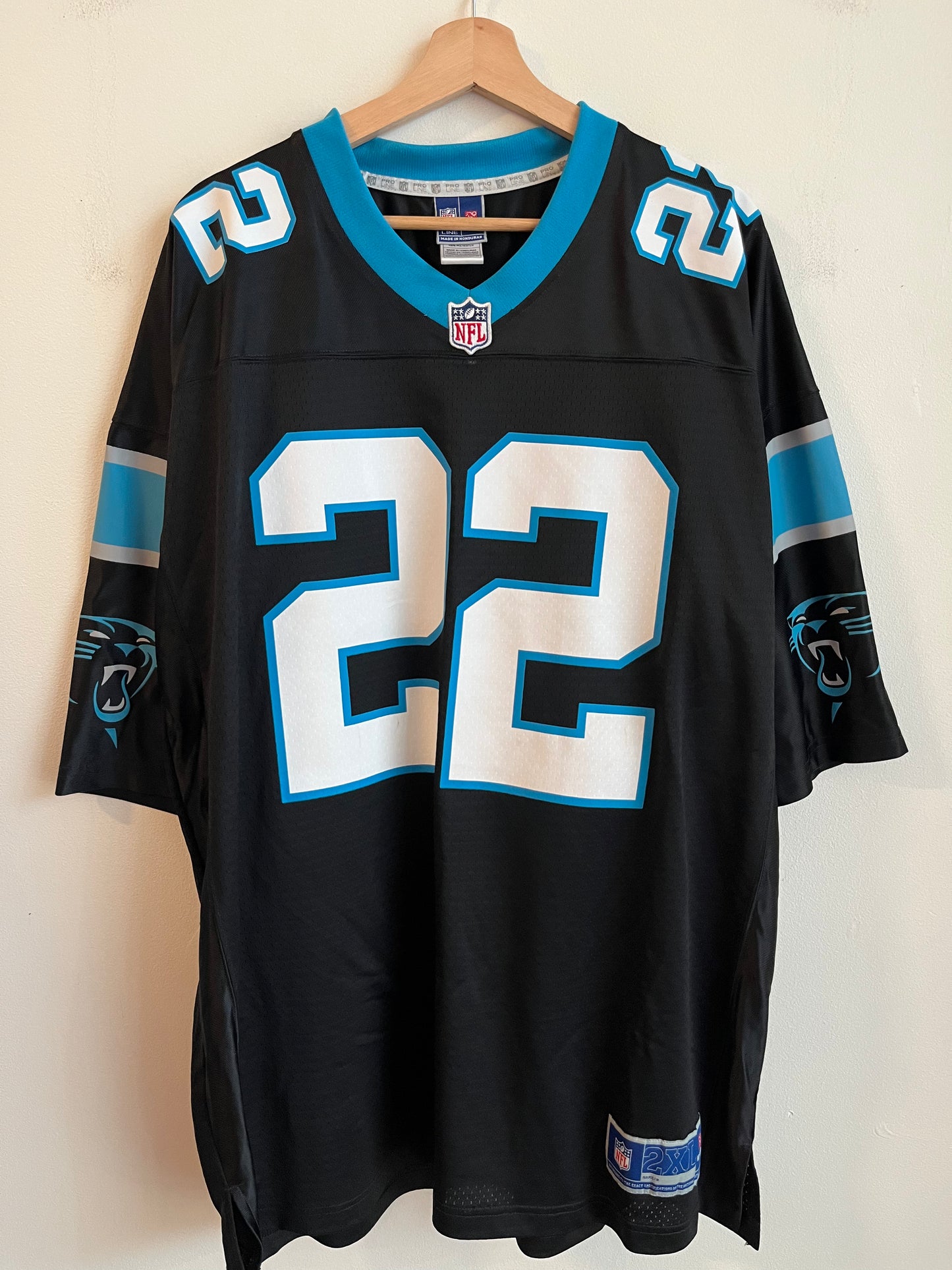2010s Christian Mccaffery Carolina Panthers Pro Line Jersey (XXL)