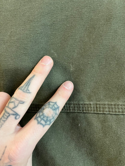 2013 Carhartt Army Green Sherpa Lined Vest (XXL)
