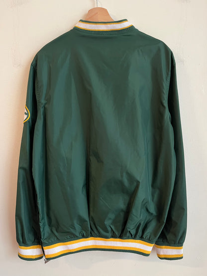 00s Green Bay Packers Starter Spell Out Windbreaker (M)