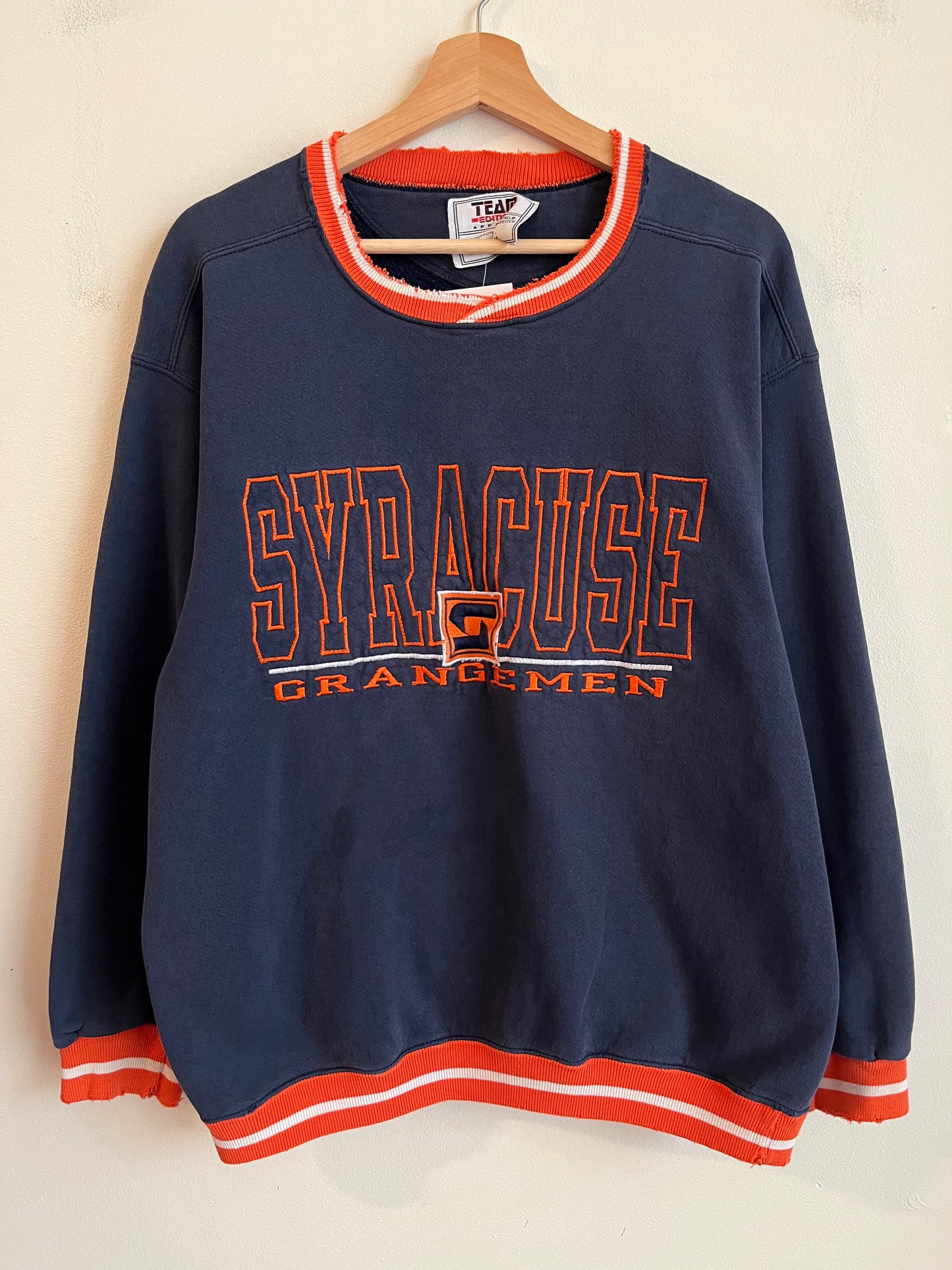 90s Syracuse Orangemen Team Edition Crewneck (L)