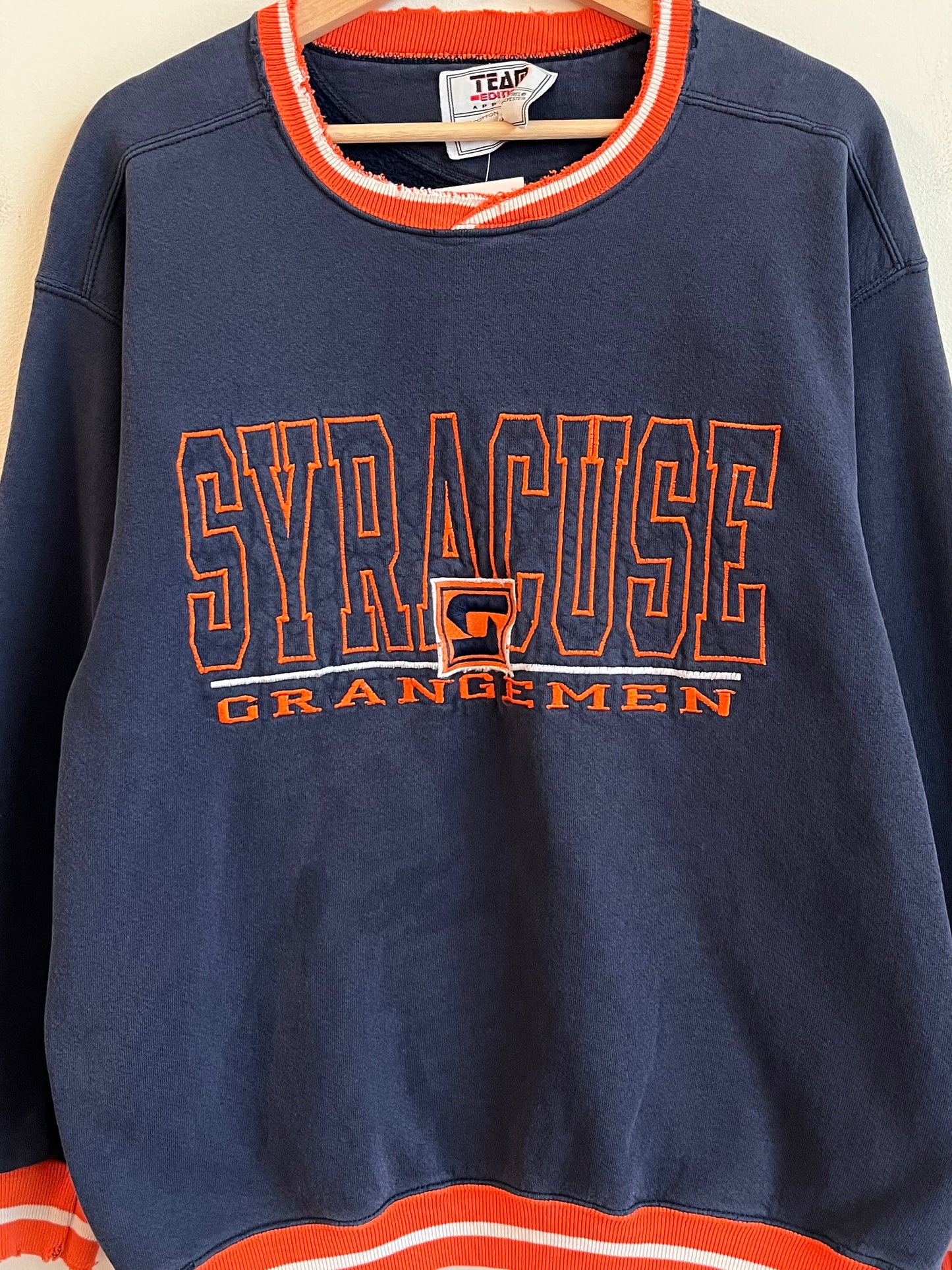 90s Syracuse Orangemen Team Edition Crewneck (L)