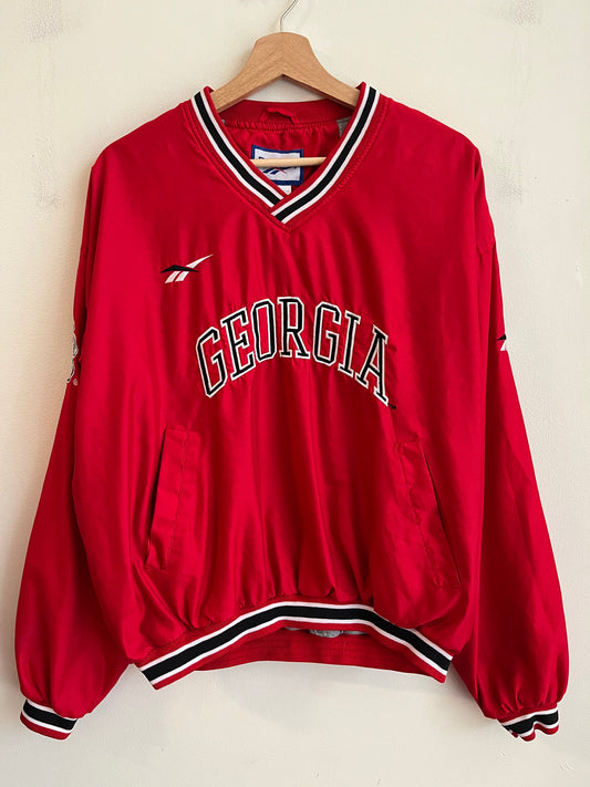 90s Georgia Bulldogs Reebok Windbreaker (M)