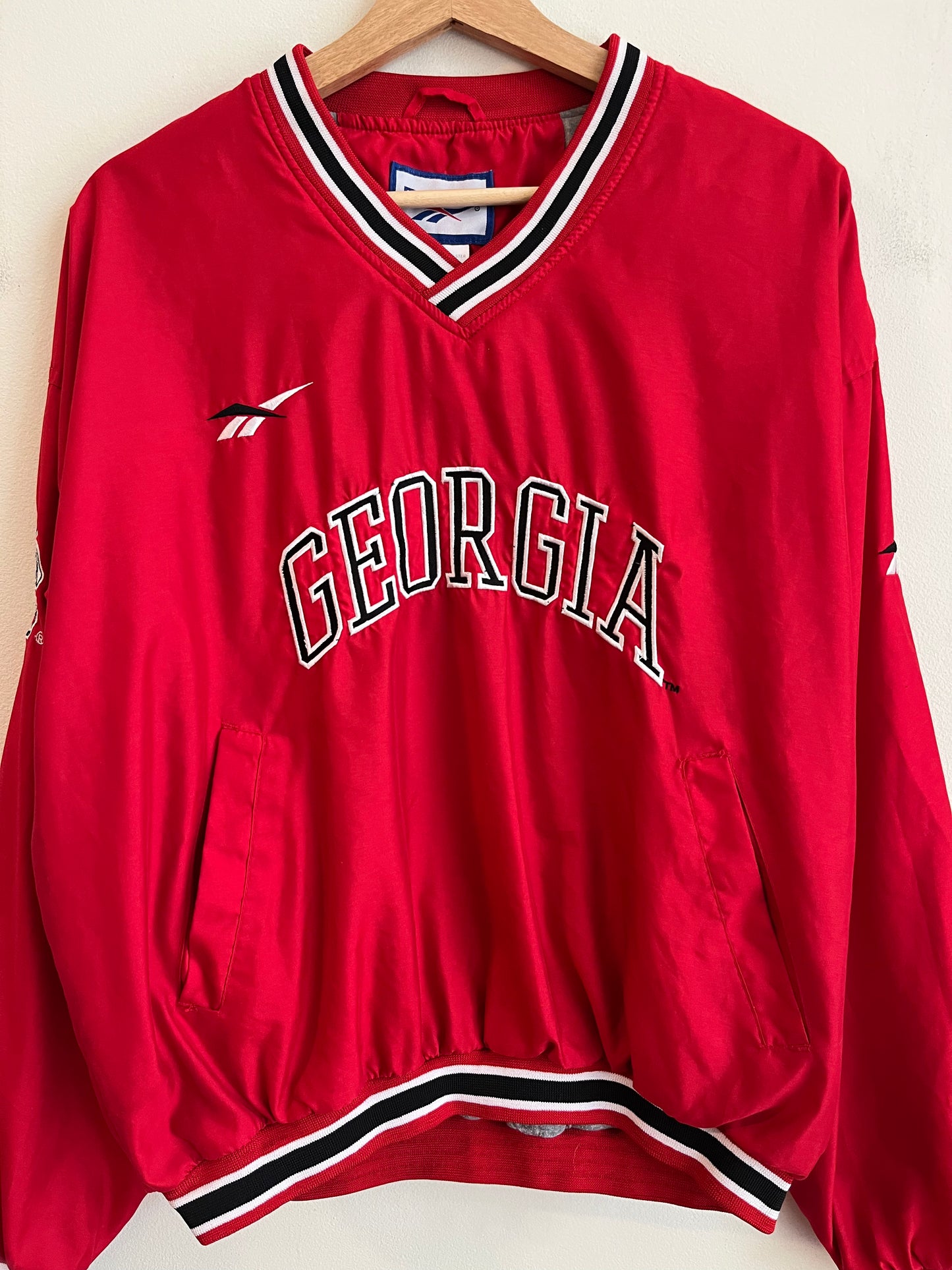 90s Georgia Bulldogs Reebok Windbreaker (M)