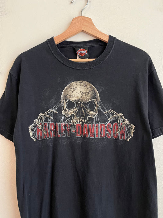 2010 Harley Davidson Skeleton Billerica, MA Tee (M)