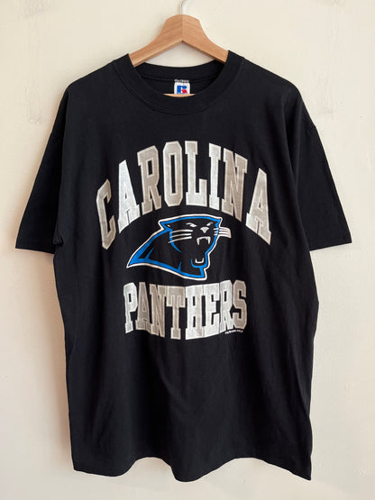1993 Carolina Panthers Russell Spell Out Tee (XL)
