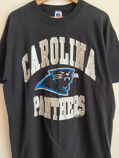 1993 Carolina Panthers Russell Spell Out Tee (XL)