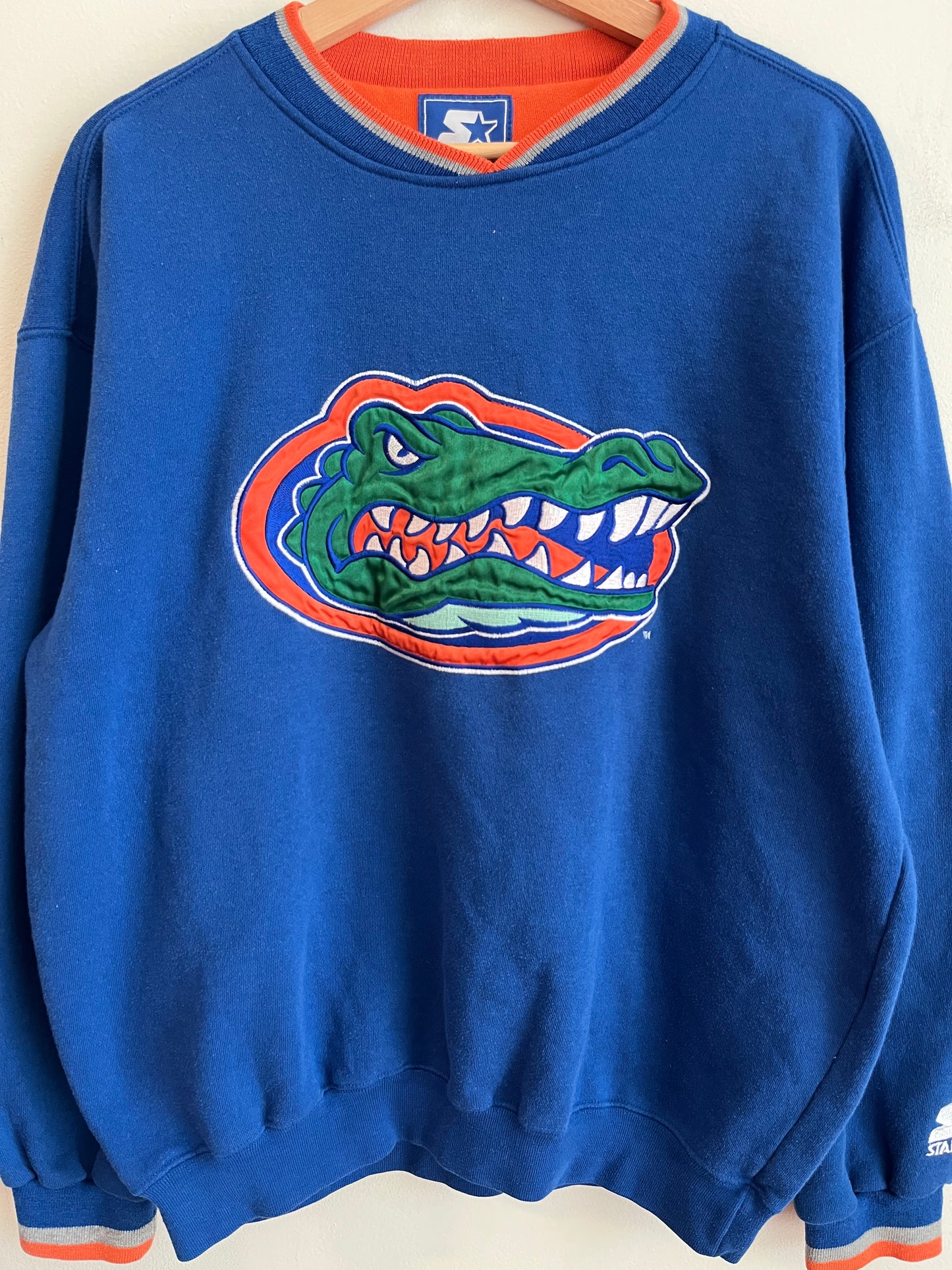 90s Florida Gators Starter Embroidered Crewneck (M)