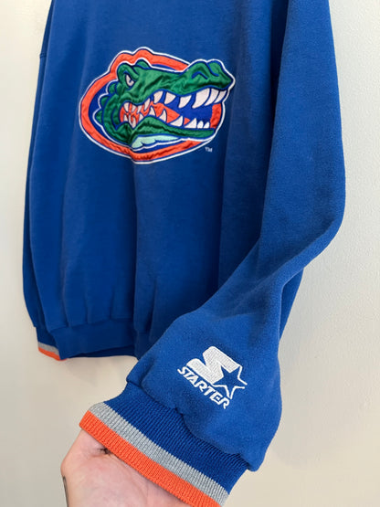 90s Florida Gators Starter Embroidered Crewneck (M)