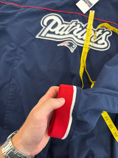 00s New England Patriots Spell Out Reebok Windbreaker (L)
