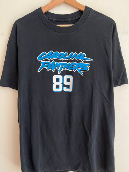 00s Carolina Panthers Steve Smith Cat Scratch Tee (L)
