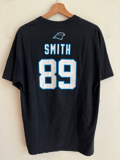 00s Carolina Panthers Steve Smith Cat Scratch Tee (L)