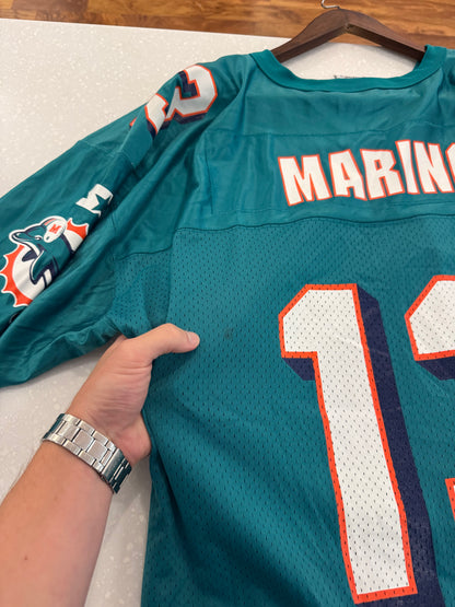 90s Miami Dolphins Dan Marino Starter Home Jersey (XL)