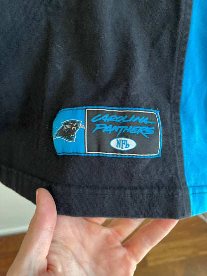 00s Carolina Panthers Two Tone Long Sleeve Shirt (XL)