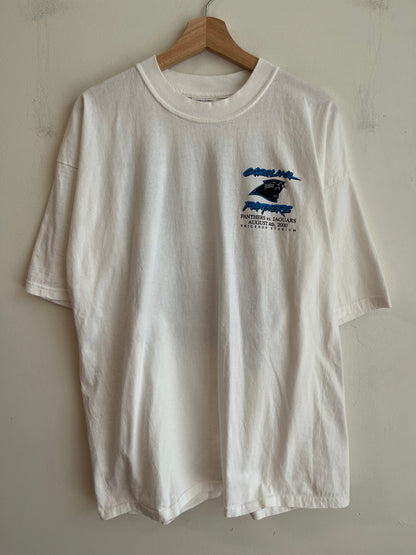 2000 Carolina Panthers vs Jacksonville Jaguars “The Winning Line-Up” Tee (XXL)