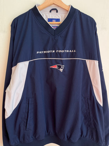 00s New England Patriots Two Tone Windbreaker (XL)