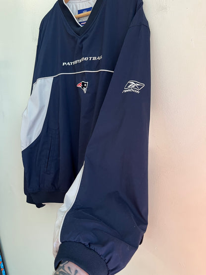 00s New England Patriots Two Tone Windbreaker (XL)